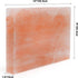 DOBADN 12" 8" 1.5" Himalayan Salt Block Cooking Plate with Metal Support, Food Grade Rock Salt Slab Stone X X