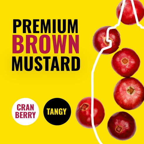 Limited Edition Plochmans Cranberry Mustard - Gourmet Spread in a Jar