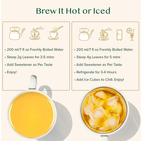 (100 100% VAHDAM, Turmeric Moringa Tea Bags Herbal Tea Bags) Caffeine Free, Non GMO | Pure Herbal Blend - Sweet