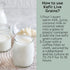 Fresh Live Milk Kefir Grains Probiotic Starter Cultures