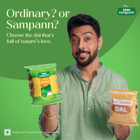 Tata Sampann 1kg Moong Dal - Unpolished