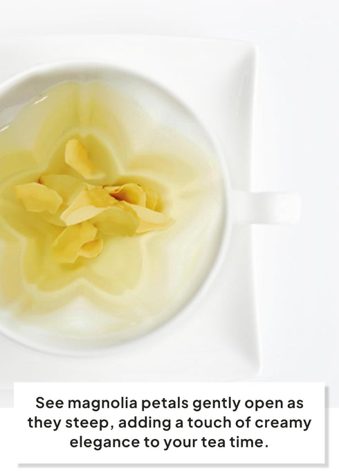 Korea,10g Korean Food, KKOKDAM Original Magnolia Flower Tea, Decaf Floral Blend, Fully Natural Flowers, No Caffeine