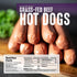 (5 Pack, 12 Pederson's Natural Farms Grass Fed Beef Hot Dogs ounces each)