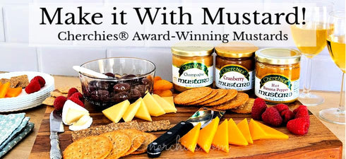 Cherchies Tangy Cranberry Mustard for a Unique Twist