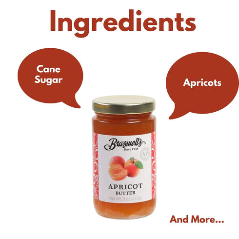 Braswell's Rich Apricot Butter - Small Batch Delight