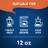 6 12oz, 3/5, 100% (Pack 6) Package Lavazza House Blend Perfetto Ground Coffee Bags of Medium Roast, Full-bodied