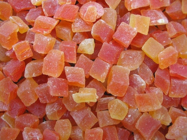 Sanmac Farms Dried Papaya chunks With Low sugar and No Sulfur (5 LB)