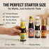 Healthy Boy Set, Thai Food Cooking Sauce Kit (Essential Small-size Bottle)