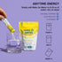 Wake Up Water - Energy + Hydration Sugar Free 15 Packet, Lemon Flavor Electrolytes Powder Drink, Gluten Free