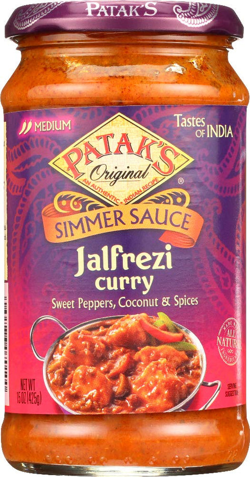 Patak's Jalfrezi Sauce, 14.5-Ounce (Pack of 6) ( Value Bulk Multi-pack)