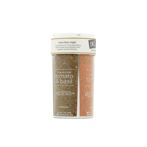 4 oz (3 Pack), DeLallo Italian Seasoning Shaker, Container, with Garlic, Pepper & Tomato, Sun-Dried Tomato, Rosemary