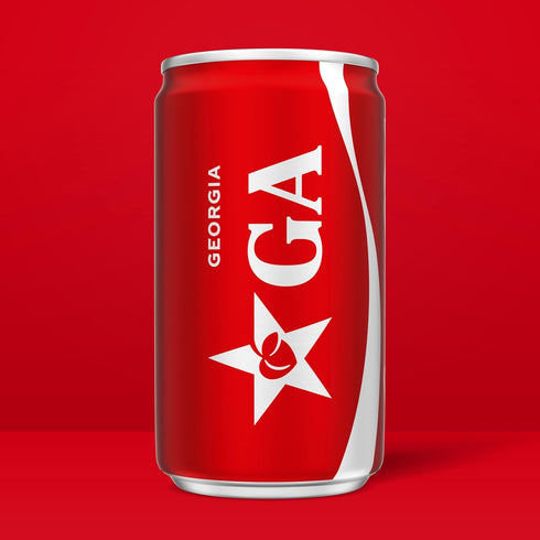 7.5 oz, 6 Pack Coca-Cola Soda Soft Drink Mini Cans, fl