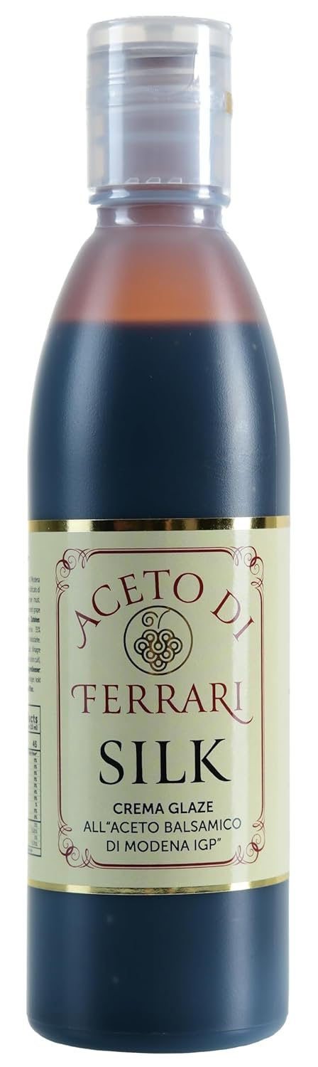(1/pk, Aceto Di Ferrari Gift Box: Aged Italian Balsamic Vinegar of Modena, Italy Silk Crema Glaze)