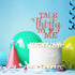 Glitter Talk Thirty to Me Cake Topper, Dirty 30 for Happy 30th Birthday, Wedding Anniversary, Rose Gold Party Supplies