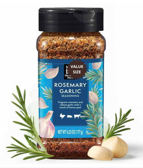 Generic Rosemary Garlic Seasoning (6.25 oz) | Gourmet Blend, Rosemary, Onion & Lemon