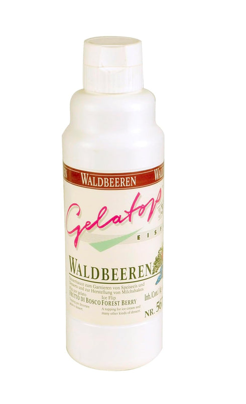 HRVST CHEF'S MARKET Dreidoppel Forest Berry Dessert Sauce, 2.2 lb - Gourmet Blend of Strawberries,