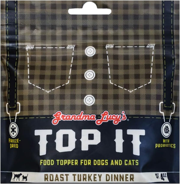 Grandma Lucy's Top It 4 oz Roast Turkey Dinner