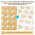 WZYBDTTMA 7.05oz200g Freeze Dried Banana Slices, Resealable Jar | Gluten-Free Vegan Snacks for Travel & Pantry Storage