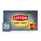 Lipton Earl Grey Black Tea Bags, Italian Citrus Bergamot Flavor, 20 Total