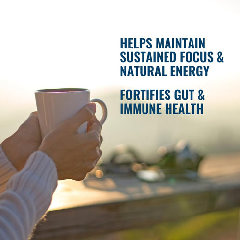 Immunity 30 Beyond Brew Vanilla Latte Coffee Alternative - Mushroom Complex w/Lions Mane, Reishi, Cordyceps & Chaga