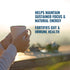 Immunity 30 Beyond Brew Vanilla Latte Coffee Alternative - Mushroom Complex w/Lions Mane, Reishi, Cordyceps & Chaga