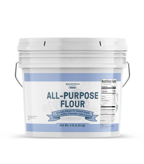 Unpretentious All-Purpose Flour (1 Gallon), Baking, Thickening