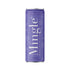 12 Pack, 12 oz Mingle Mocktails Blackberry Hibiscus Bellini Non Alcoholic Drinks, Alcohol Alternative Pre-Mixed Drinks