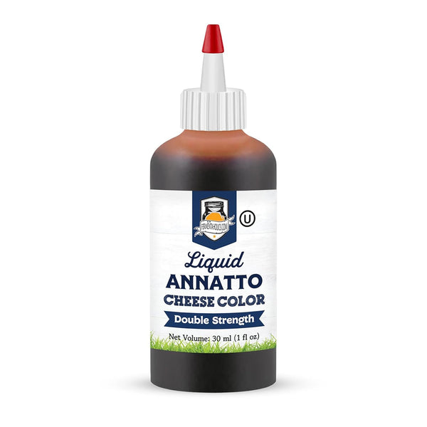 Liquid Annatto Cheese Coloring, Double Strength - 30 ml