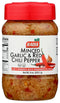 Badia Minced Garlic & Red Chili Pepper 8 oz Spicy Savory Blend