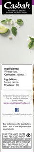 6 oz. (Pack 6), Casbah Pearl Couscous of Pearl Pasta, Perfect to Make Easy and Flavorful Side Dishes, Vegan