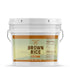 Unpretentious Short Grain Brown Rice, 1 Gallon, Gluten Free, Vegan Friendly, Non