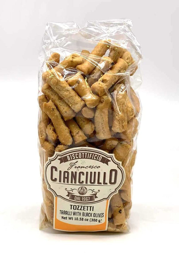 Cianciullo - Tozzetti Olive - Olive Taralli (300 gr / 12.34 Oz)
