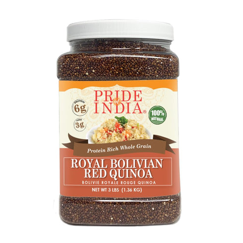 Pride Of India - Natural Royal Red Bolivian Quinoa - Protein Rich