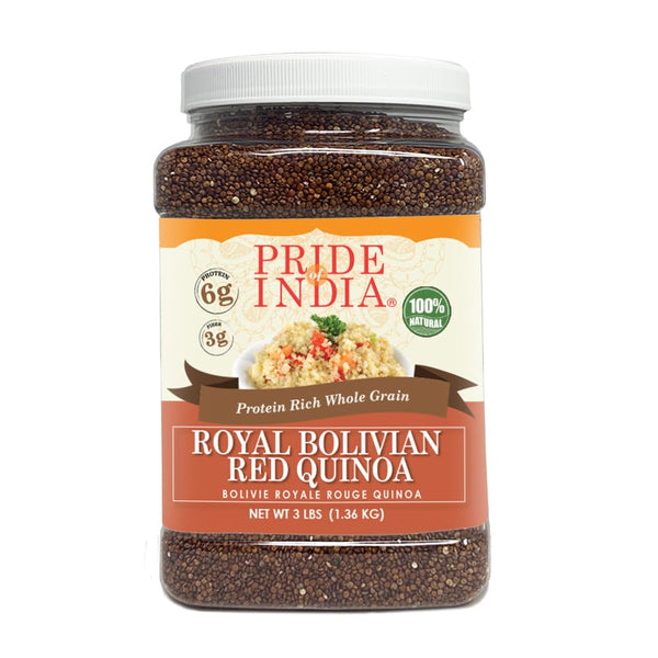 Pride Of India - Natural Royal Red Bolivian Quinoa - Protein Rich