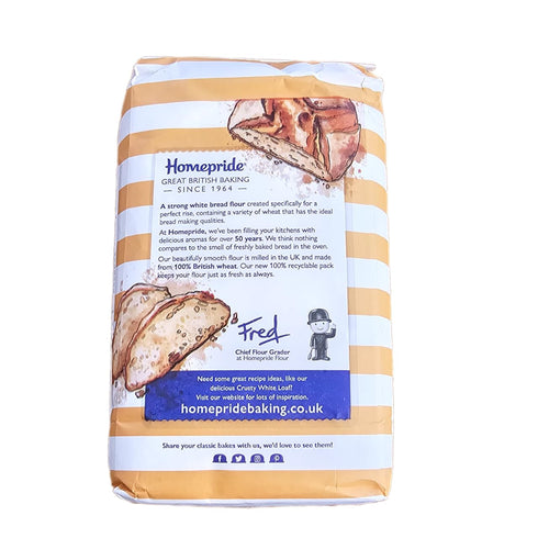 Generic 1kg (1 Pack, Home Pride Flour - Strong White, Superior Sponge - Strong White)