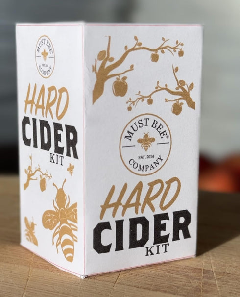 1 Set Must Bee Company Hard Cider Making Kit - Gallon Homebrew for Beginners