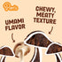 Pan's Mushroom Jerky - Organic Vegan Snacks, Dried Shitake Mushrooms, Gluten Free, Applewood BBQ Flavor (2.2 oz)