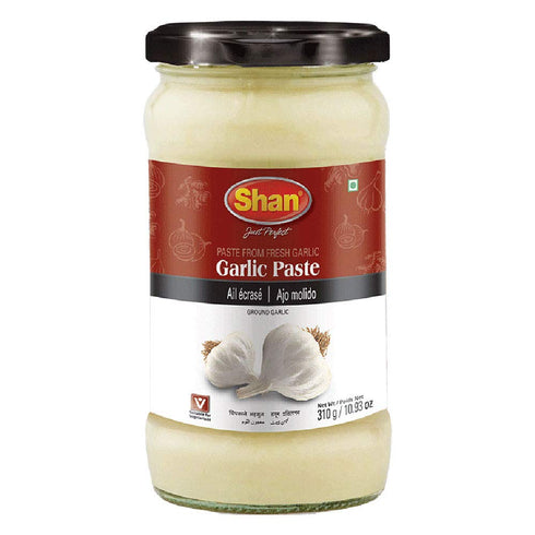 Shan - Garlic Paste, 10.93 oz (310g) - Authentic Taste from Fresh