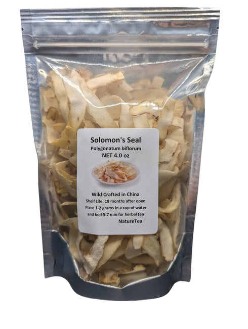 Solomon's Seal - Polygonatum biflorum Dried Root Slice, 4 oz