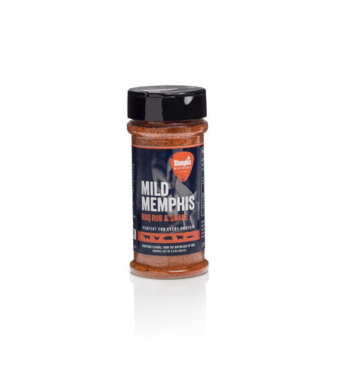 Memphis Marinades, 5.6oz Mild BBQ Rub & Shake - Flavor Enhancer for Chicken, Beef, Pork