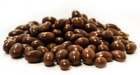 1 LB Gourmet Milk Chocolate Covered Peanuts by Its Delish Bulk Bag Premium Dairy Dark Chocolate Coated Peanuts