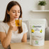 BLENTOLIA 30 Dried Lemon Peel Herbal Tea Bags Caffeine-Free, Zesty & Refreshing Citrus Infusion Natural Antioxidant