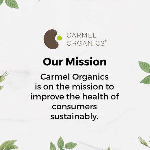 Edible Basil Seeds, 8 Ounce Tukmaria Sabja Seeds, Rich in Fibers, Non-GMO, Keto, Natural by Carmel Organics