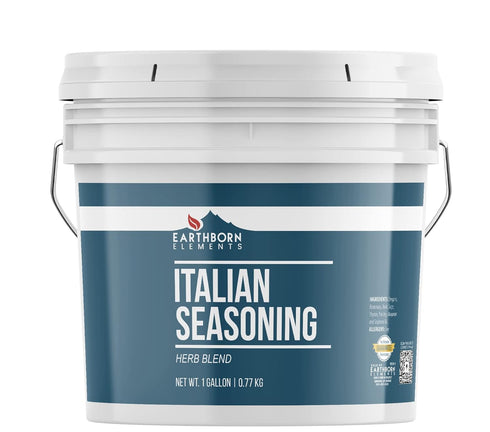 Earthborn Elements Italian Seasoning, 1 Gallon Bucket, Herb Blend, Savory Flavor