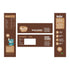 10.58 Oz (300g) Slurrp Farm Choco Crunch Ragi Cereal | Crunchy Chocolate Breakfast with Stars & Moons | No Maida