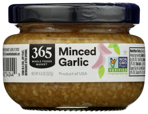 365 by Whole Foods Market Minced Garlic, 4.5 OZ