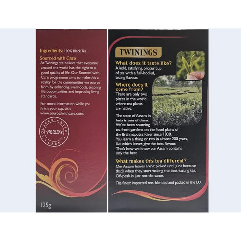 Twinings Assam Strong and Mighty Tea Bags, 80 Count