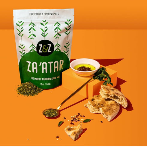 Za'atar by Z&Z | Za'atar Spice Blend with Zaatar Spice, Sumac, &