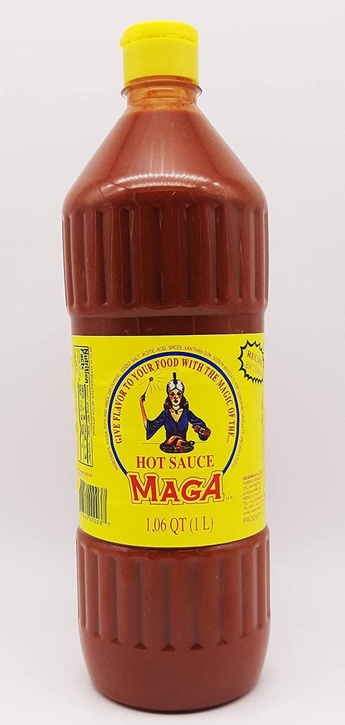 Salsa Maga 2 PACK 1 | | Salsa Picante | Mexican Hot Sauce | liter per bottle