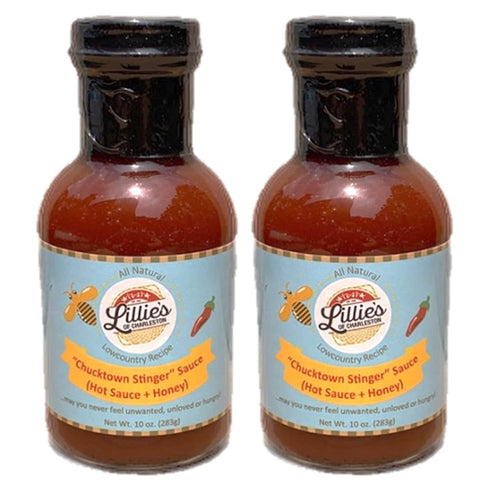 Lillie's of Charleston Chucktown Stinger (Hot Sauce + Honey) | Natural, No